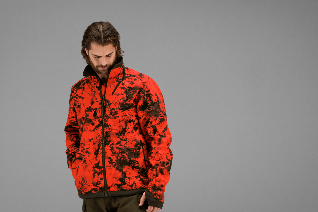 Wildboar Pro – Wende-WSP-Jacke Willow Green/AXIS MSP®Wildboar Orange – Härkila
