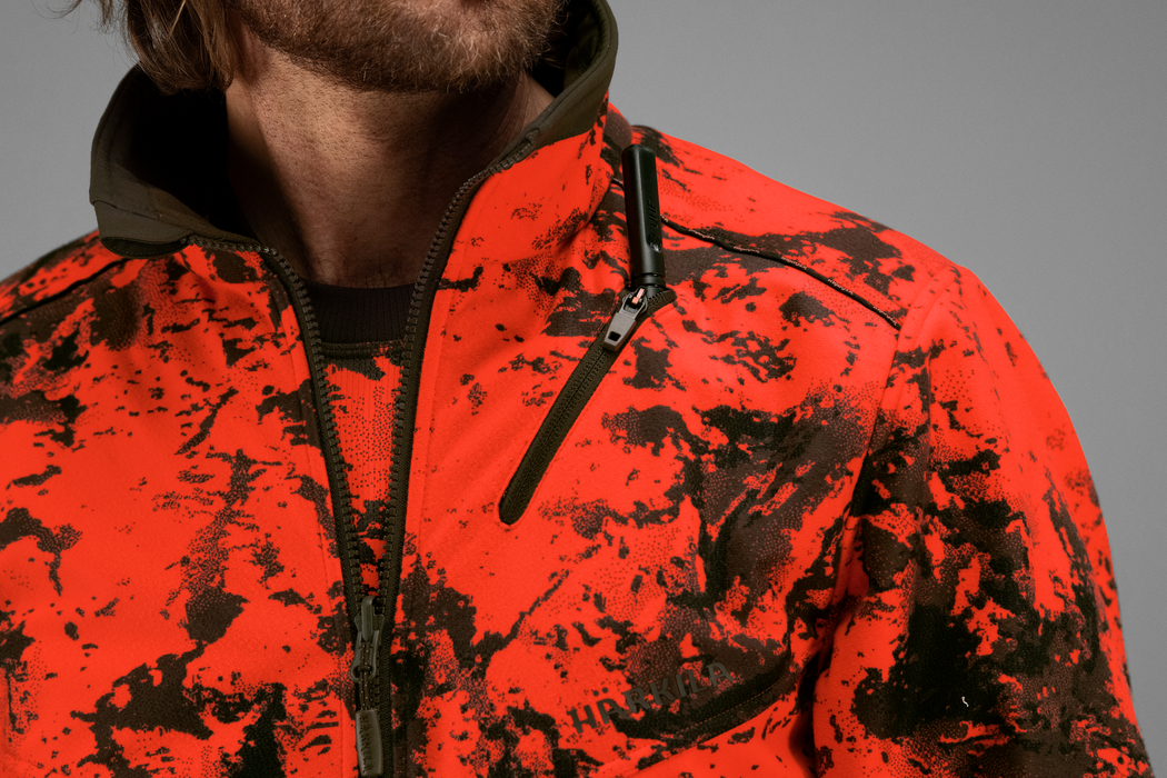 Wildboar Pro – Wende-WSP-Jacke Willow Green/AXIS MSP®Wildboar Orange – Härkila
