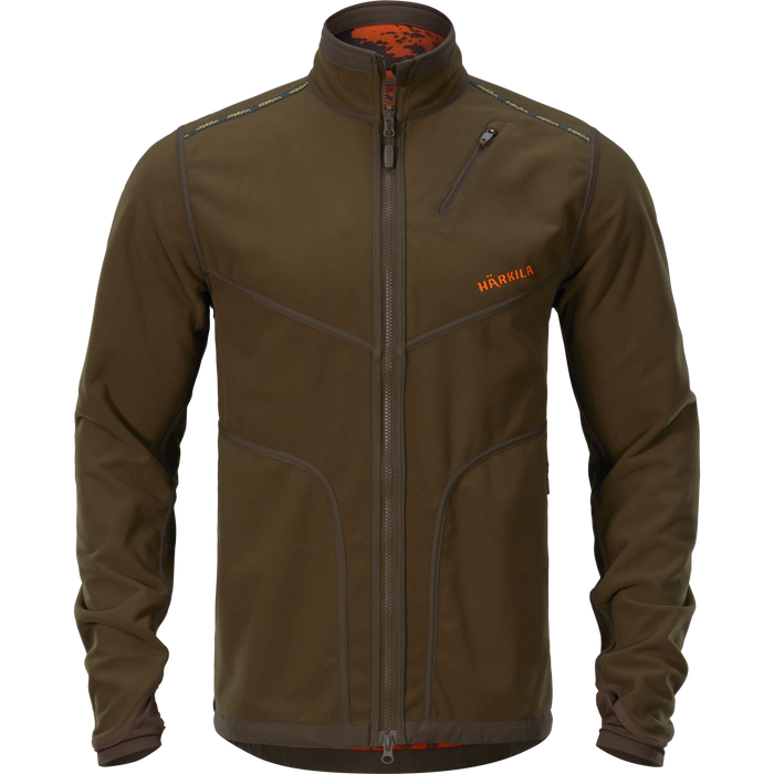 Wildboar Pro – Wende-WSP-Jacke Willow Green/AXIS MSP®Wildboar Orange – Härkila