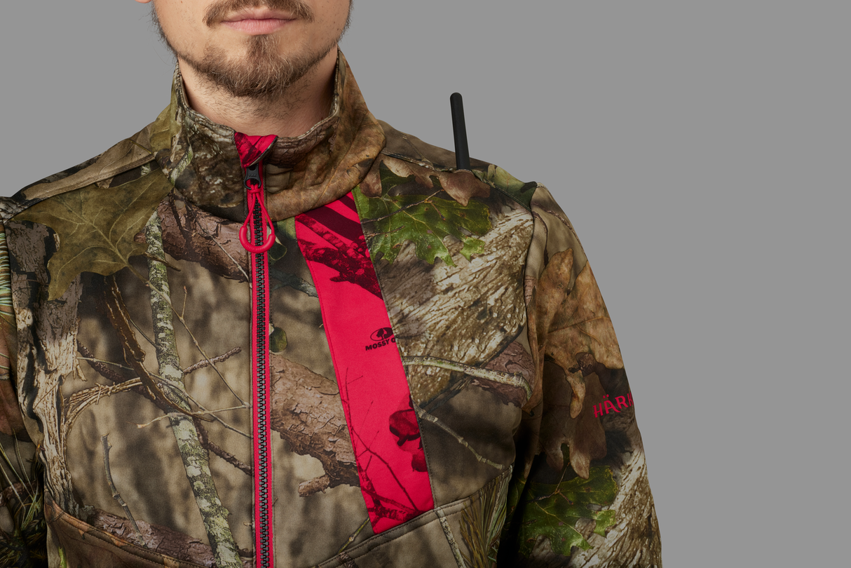 Moose Hunter 2.0 Fleece-Jacke MossyOak®Break-Up Country®/MossyOak®Red - Härkila