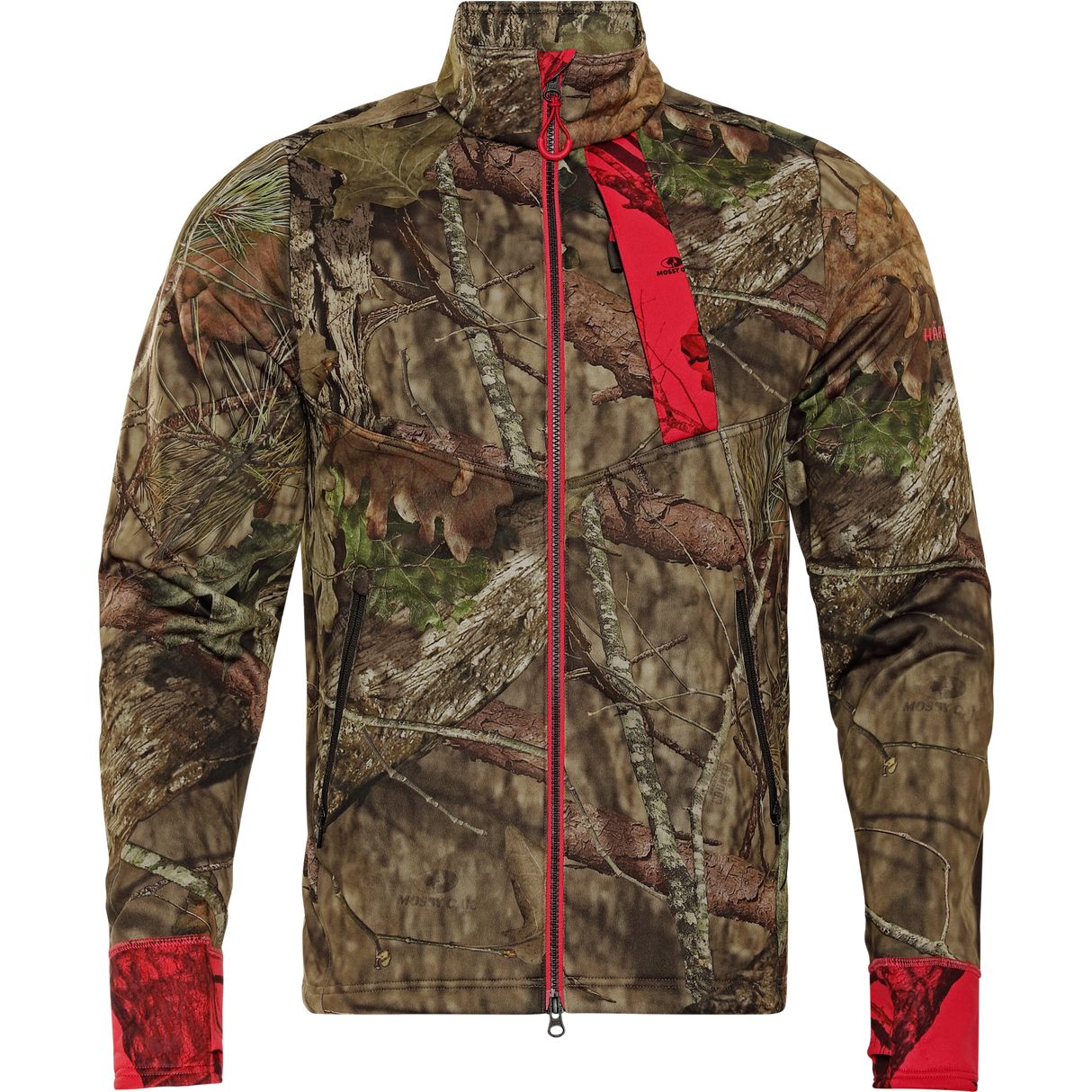 Moose Hunter 2.0 Fleece-Jacke MossyOak®Break-Up Country®/MossyOak®Red - Härkila