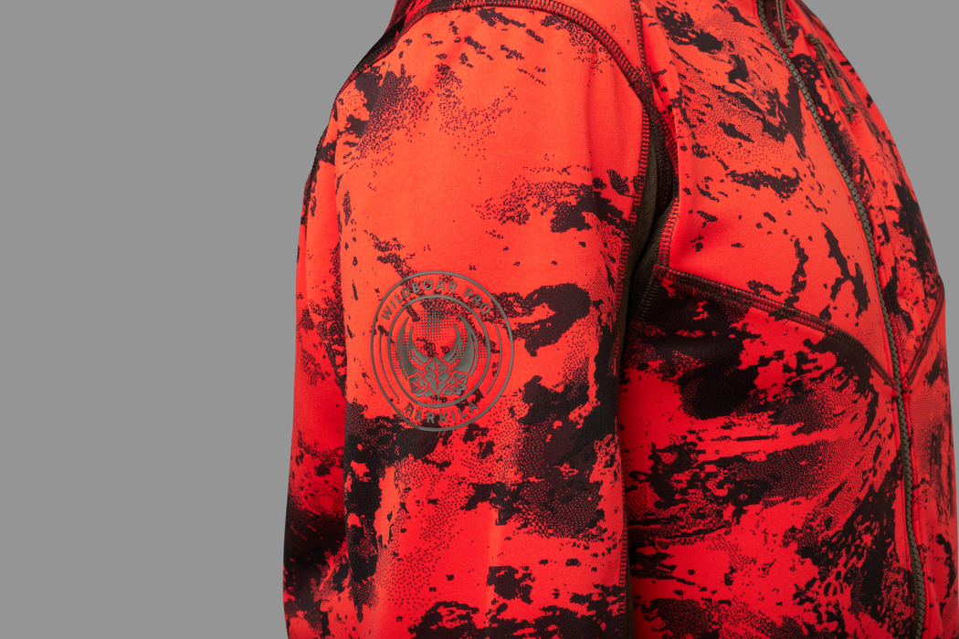 Wildboar Pro - Camo-Fleecejacke AXIS MSP®Wildboar orange/Shadow brown - Härkila