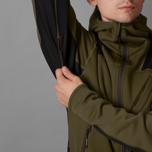 Deer Stalker - Fleece-Hoodie Willow green/Shadow brown - Härkila