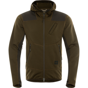 Deer Stalker - Fleece-Hoodie Willow green/Shadow brown - Härkila