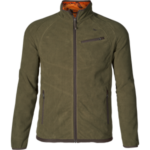 Vantage wendbares Fleece Pine green/InVis orange blaze - Seeland
