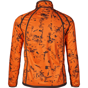 Vantage wendbares Fleece Pine green/InVis orange blaze - Seeland
