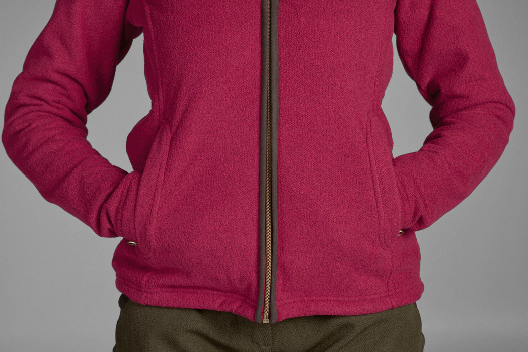 Woodcock-Fleece Damen - Klassisches Burgunderrot - Seeland