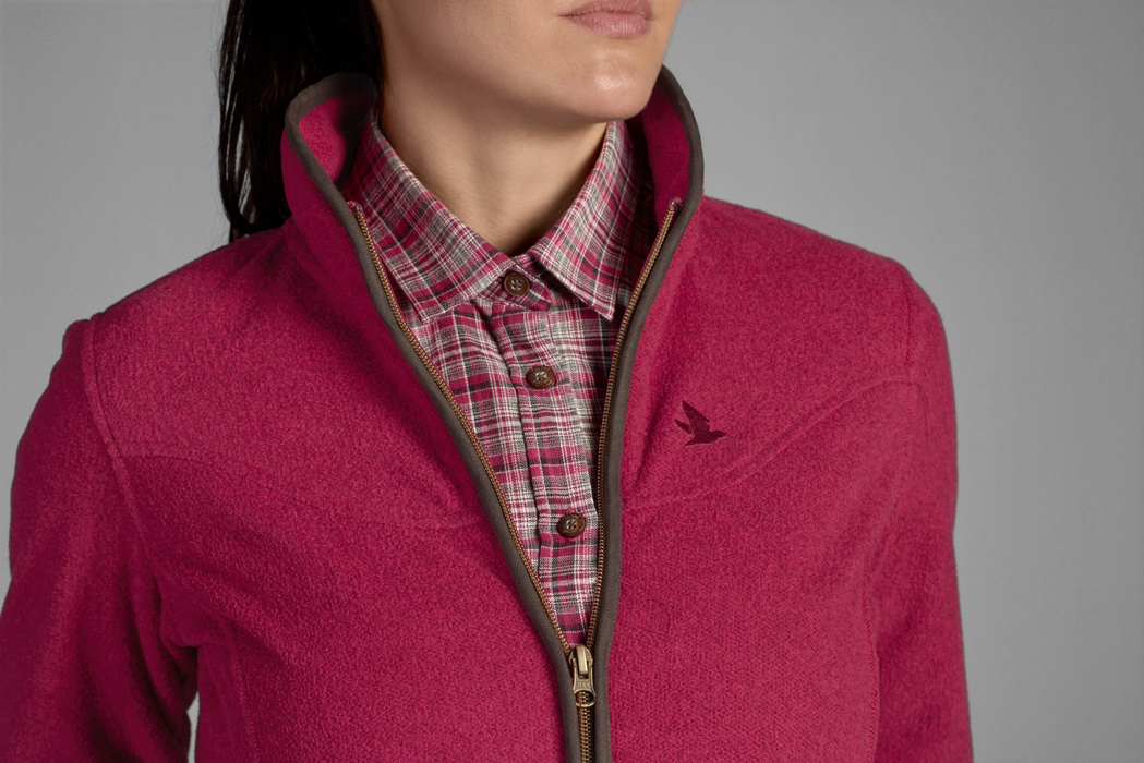 Woodcock-Fleece Damen - Klassisches Burgunderrot - Seeland