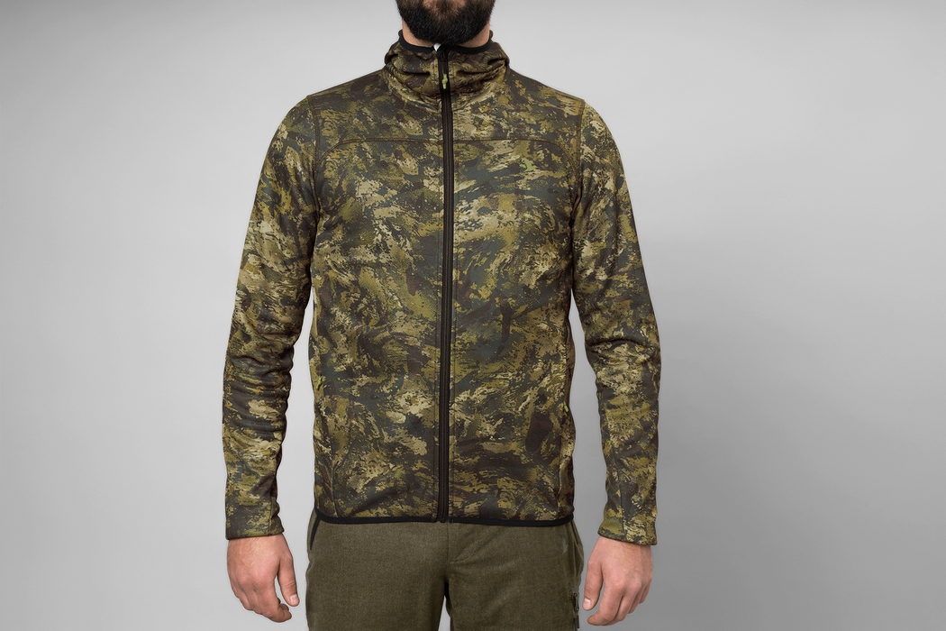 Power Camo Fleece InVis grün - Seeland