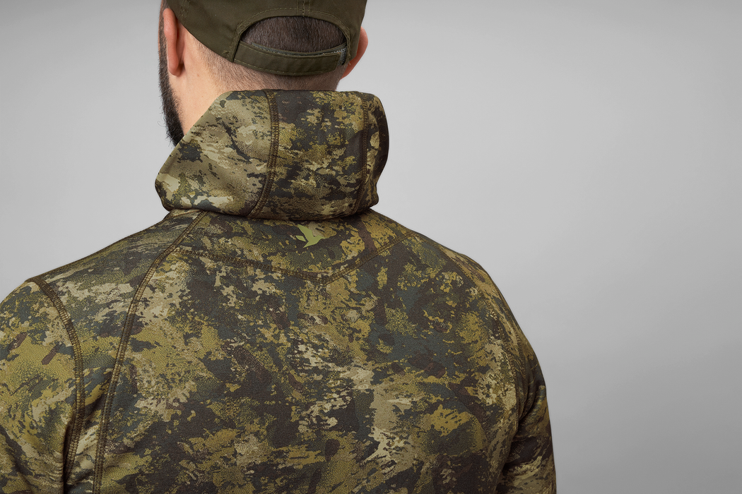 Power Camo Fleece InVis grün - Seeland