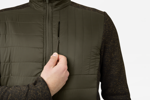 Theo Hybrid Jacke in Pine Green - Seeland