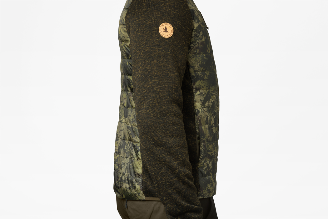 Theo Hybridjacke – Camo Pine Green/InVis Green – Seeland
