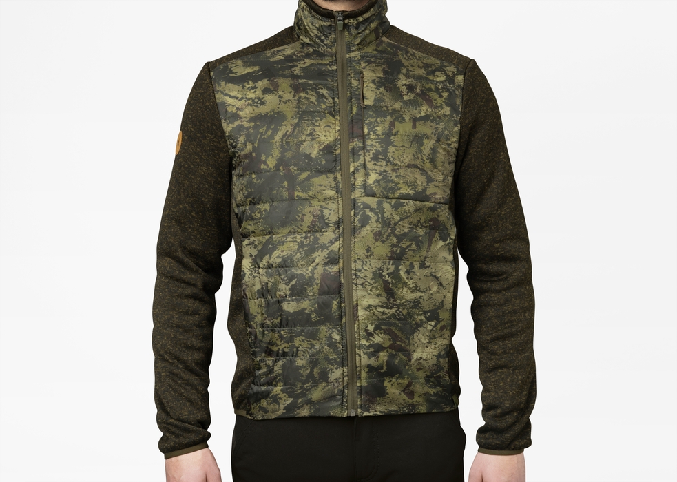 Theo Hybridjacke – Camo Pine Green/InVis Green – Seeland