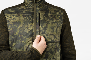 Theo Hybrid Jacke - Camo Pine green/InVis green - Seeland