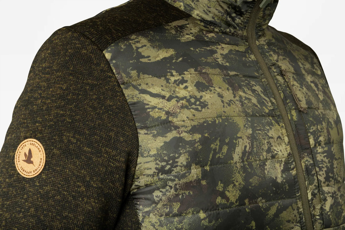 Theo Hybrid Jacke - Camo Pine green/InVis green - Seeland