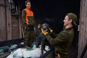Theo Hybrid Jacke - Camo Pine green/InVis green - Seeland