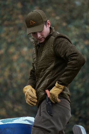 Theo Hybrid Jacke - Camo Pine green/InVis green - Seeland