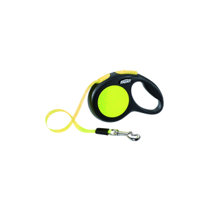 Flexi New Neon XS Rollleine 3 Meter mit Gurtband