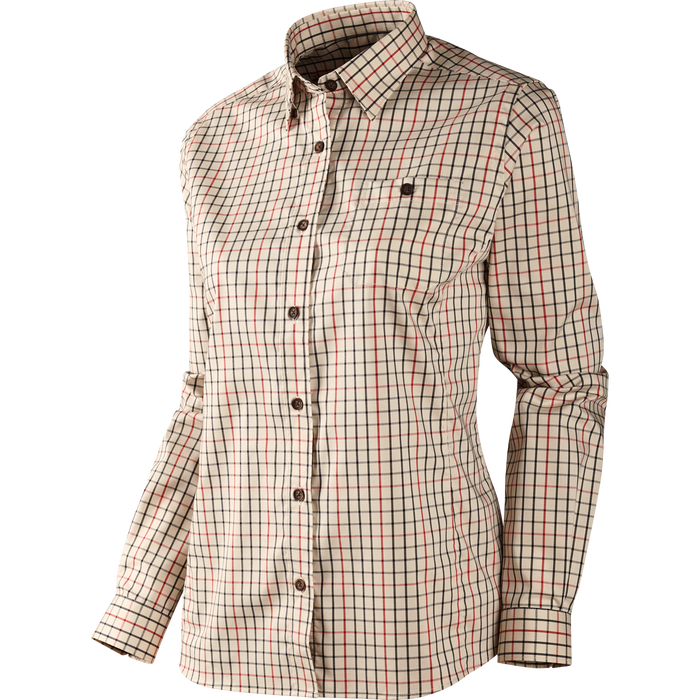 Lancaster Lady L/S-Hemd – Rot kariert – Härkila