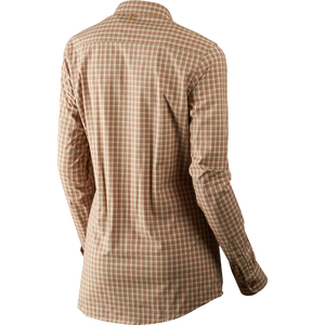 Selja Lady L/S Karohemd - Moonlight rose check - Härkila