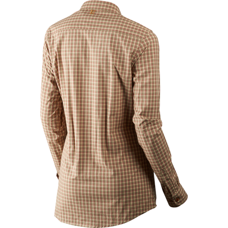 Selja Lady L/S Karohemd - Moonlight rose check - Härkila