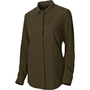 Herlet Tech Lady Hemd Willow green - Härkila