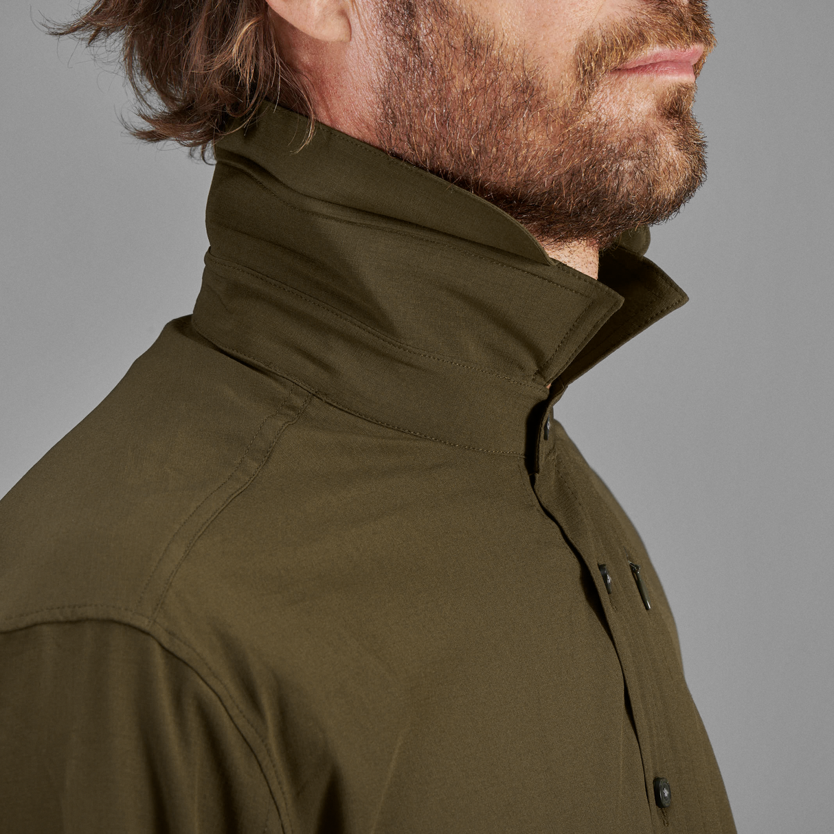 Trail L/S Hemd Willow green - Härkila