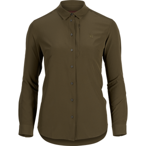 Trail L/S Hemd Damen Willow green - Härkila