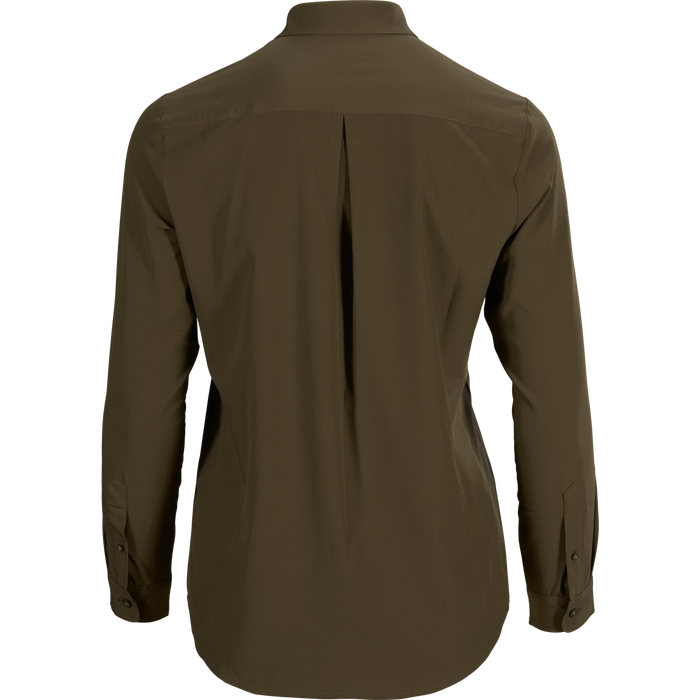 Trail L/S-Shirt Damen Willow Green - Härkila