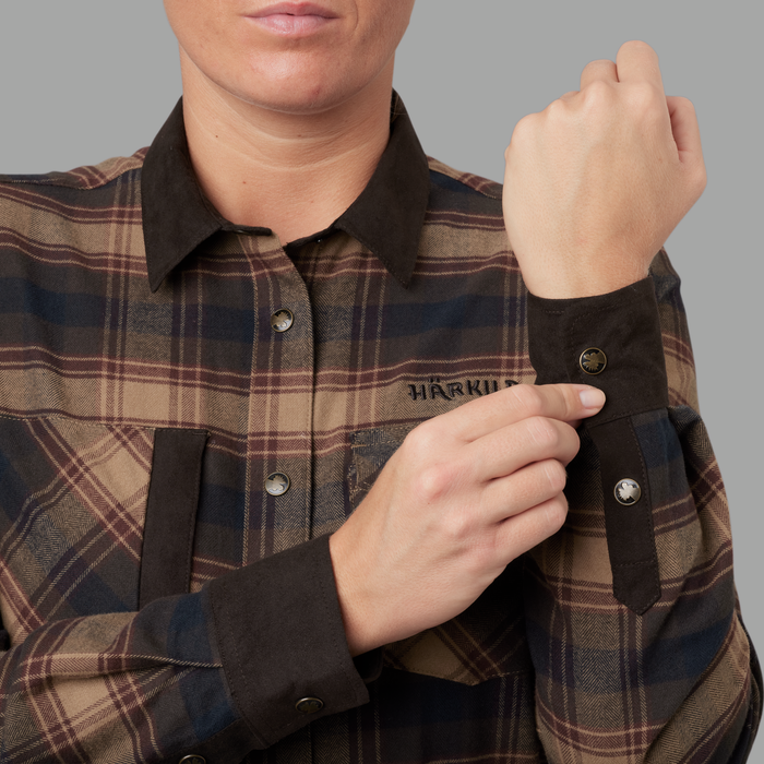 Aivak L/S-Shirt – Damen Burgund – Härkila