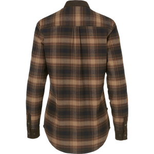 Aivak L/S Hemd - Damen Bordeaux - Härkila