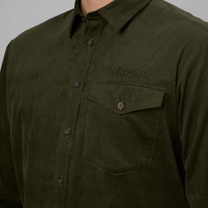 Kaldfjord Corduroy-Hemd Willow Green - Härkila