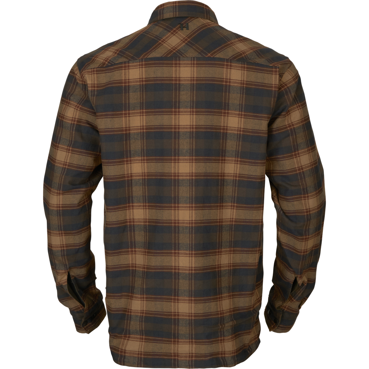 Eirik Wendbare Hemdjacke Dunkel warmes Oliv/Bordeaux - Härkila