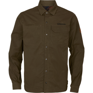 Eirik Wendbare Hemdjacke Dunkel warmes Oliv/Bordeaux - Härkila