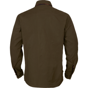 Eirik Wendbare Hemdjacke Dunkel warmes Oliv/Bordeaux - Härkila