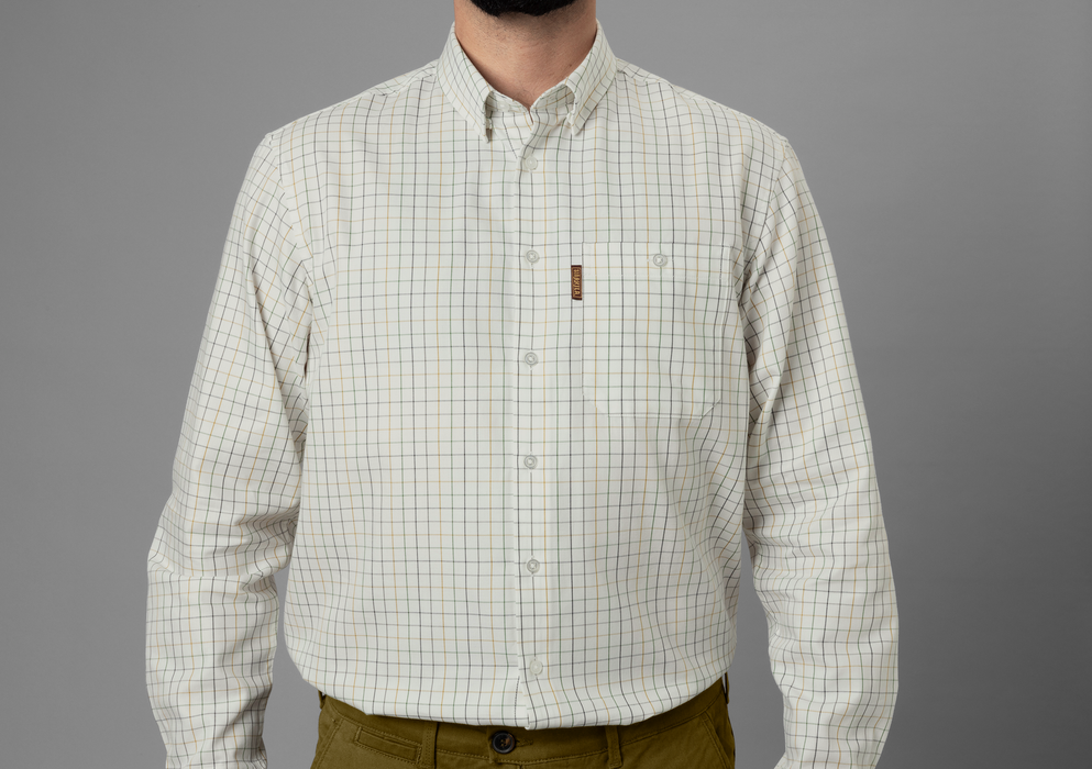 Allerston L/S-Shirt – Smaragdgrün/Weiß – Härkila