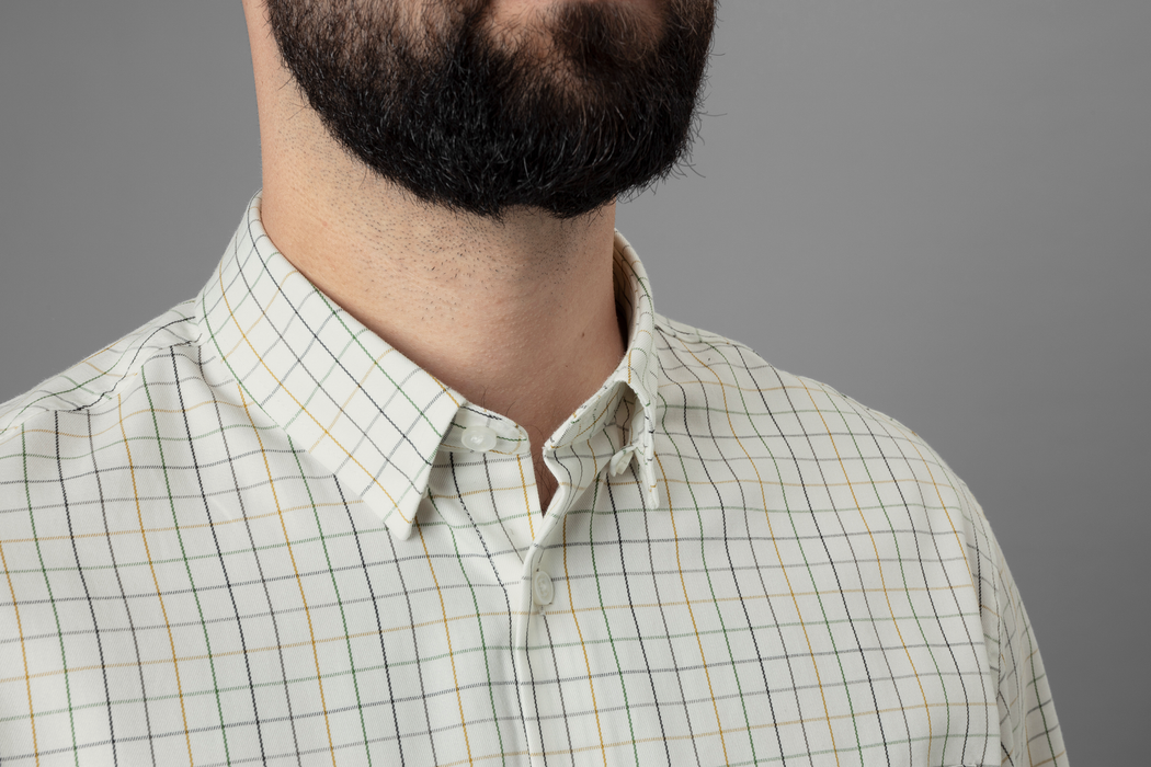 Allerston L/S-Shirt – Smaragdgrün/Weiß – Härkila
