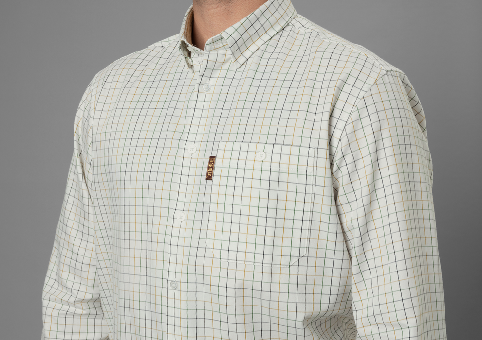 Allerston L/S-Shirt – Smaragdgrün/Weiß – Härkila