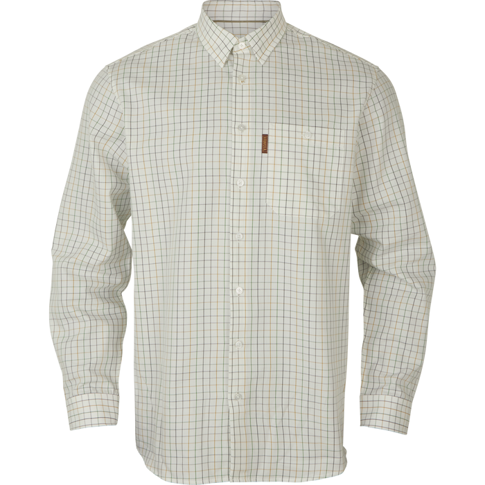 Allerston L/S-Shirt – Smaragdgrün/Weiß – Härkila