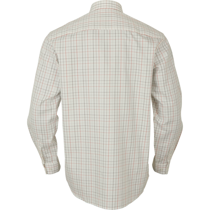 Allerston L/S-Shirt – Bloodstone-Rot/Weiß – Härkila