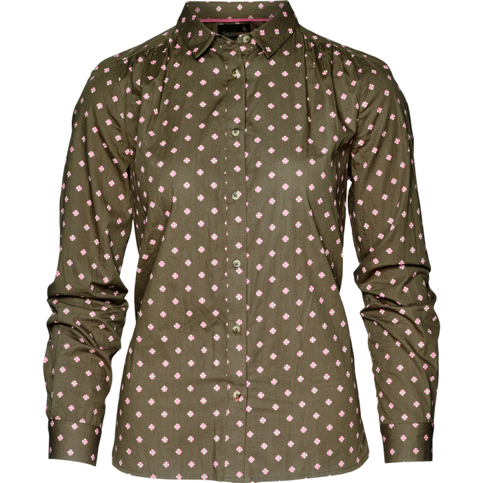 Erin Lady Hemd Green Tile - Seeland