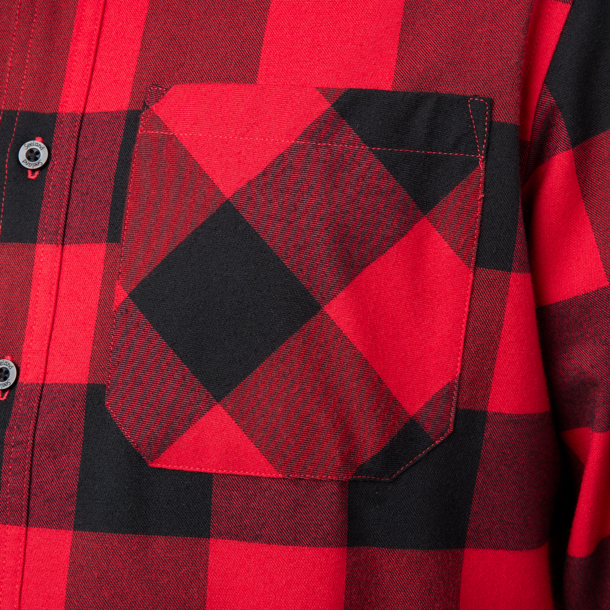 Toronto-Hemd Red check - Seeland
