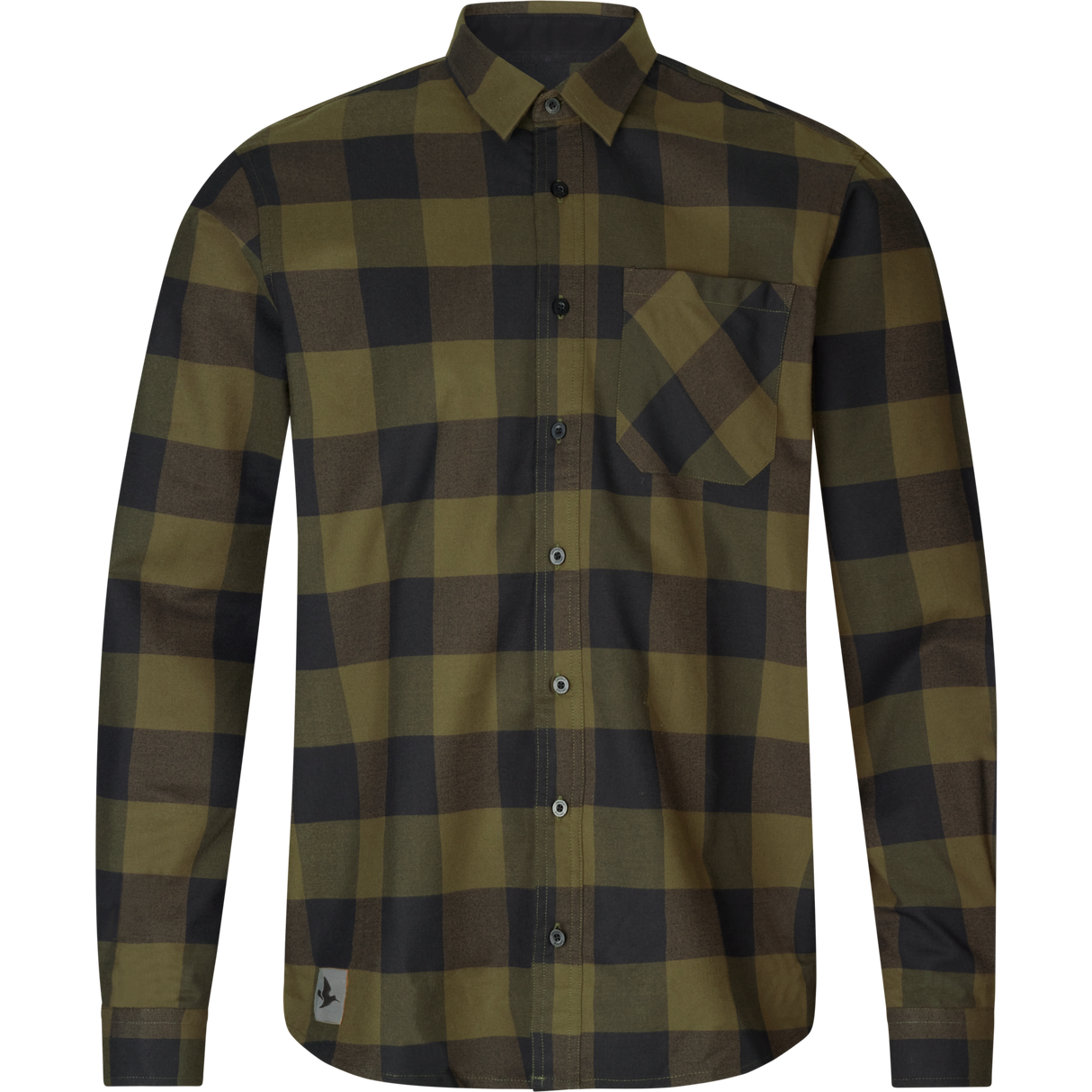 Toronto Hemd - Green check - Seeland