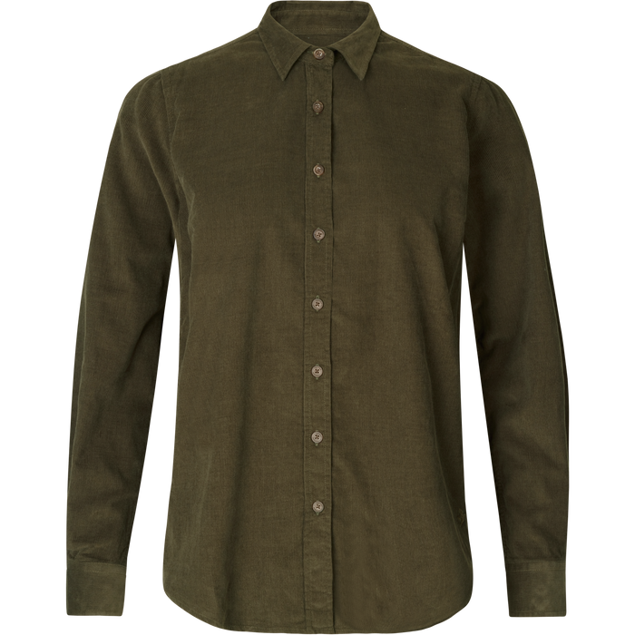 Olivia Shirt Damen Piniengrün - Seeland