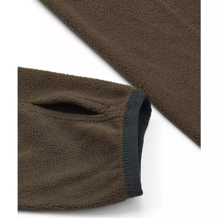 KETTIL 2000 Fleece in dunklem Grün/Grau - Northern hunting