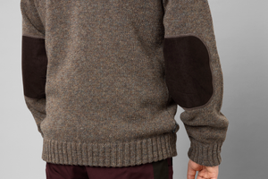 Annaboda 2.0 HSP gestrickter Pullover - Dark sand - Härkila