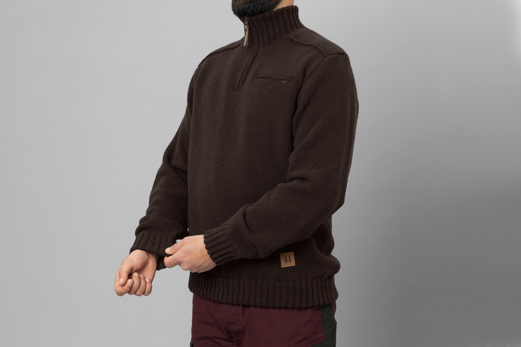 Annaboda 2.0 HSP-Strickpullover – Demitasse-Braun – Härkila