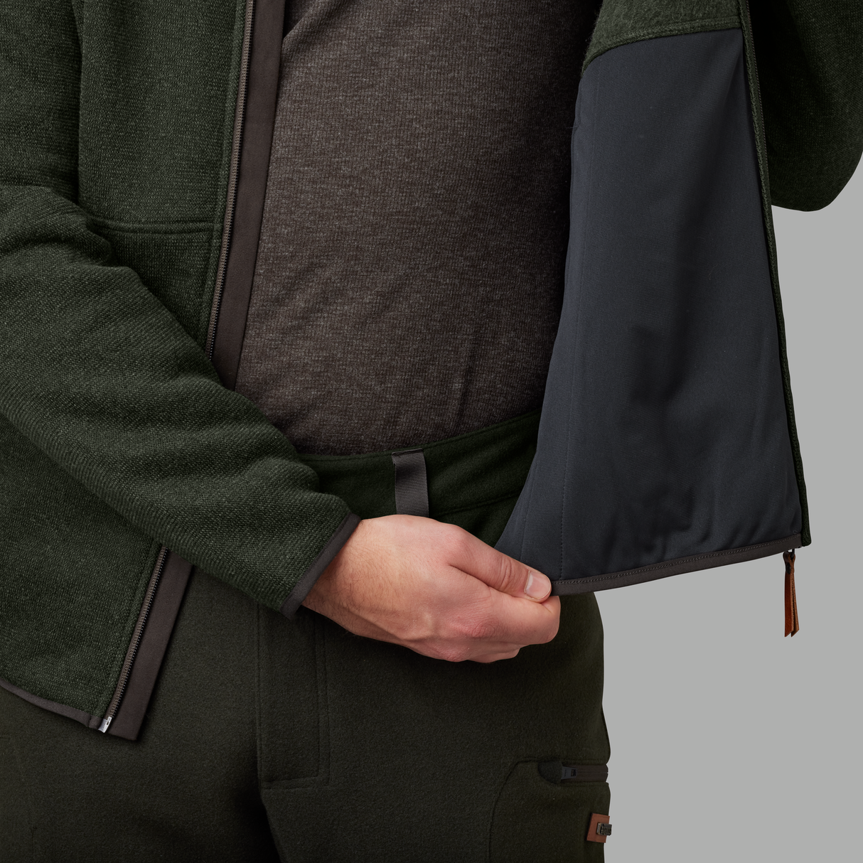 Metso Vollzip-Trikot in Willow Green - Härkila
