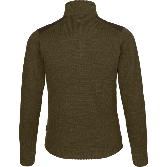 Buckthorn Pullover mit Halbzipper Shaded olive melange - Seeland