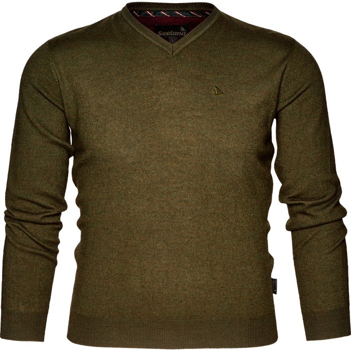 Compton Strickpullover Pine Green - Seeland